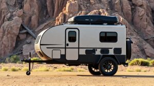 2025 Z2 gear trailer and off-road micro camper outdoors.